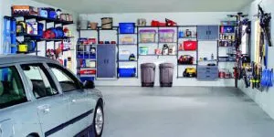 Garage bien rangé